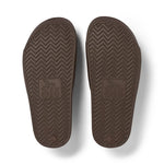 Archies Brown Arch Support Slide — Pair, bottom view