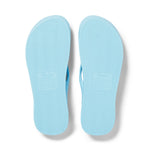 Sky Blue Archies Arch Support Flip Flops angle 04