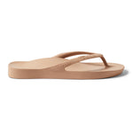 Tan Archies Arch Support Flip Flops angle 09