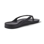Black Archies Arch Support Flip Flops angle 04