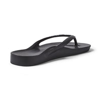 Black Archies Arch Support Flip Flops angle 04