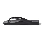 Black Archies Arch Support Flip Flops angle 06