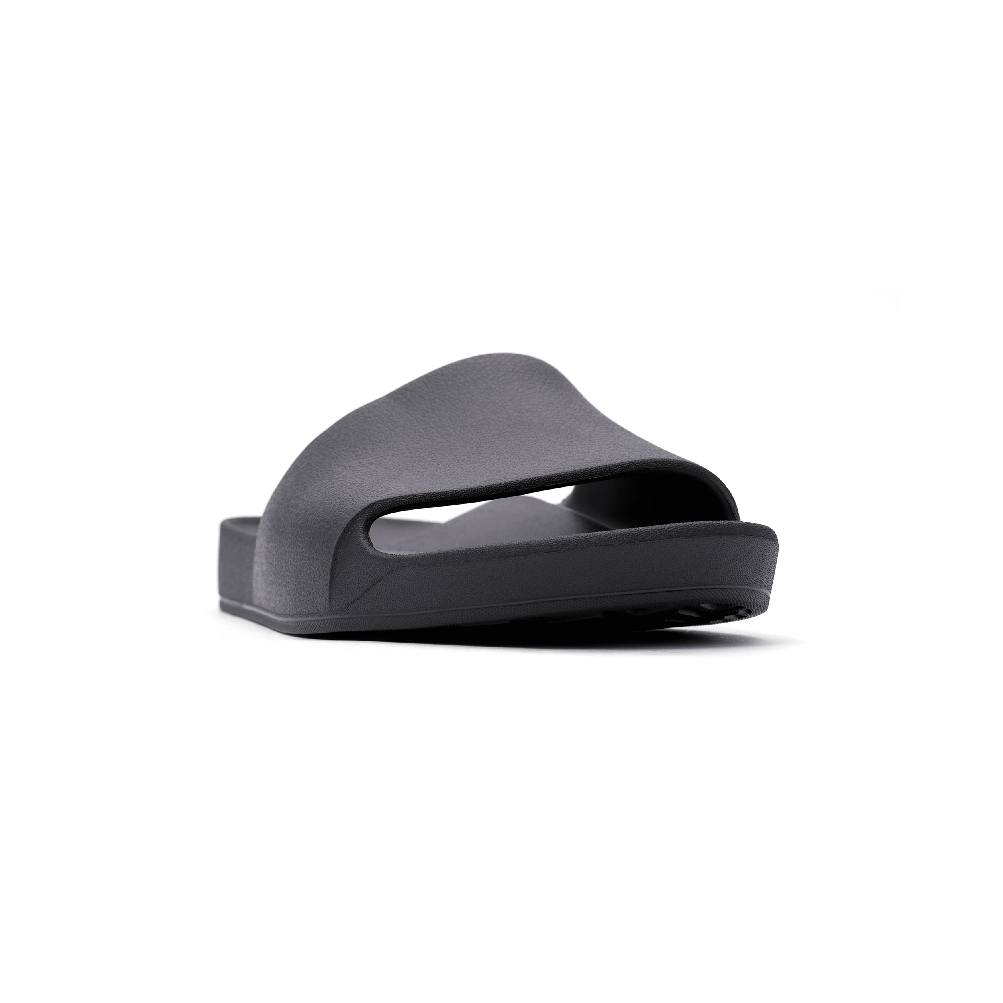 Black Archies Arch support slides angle 07