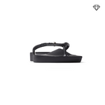 Crystal Black Archies Arch Support Flip Flops angle 04