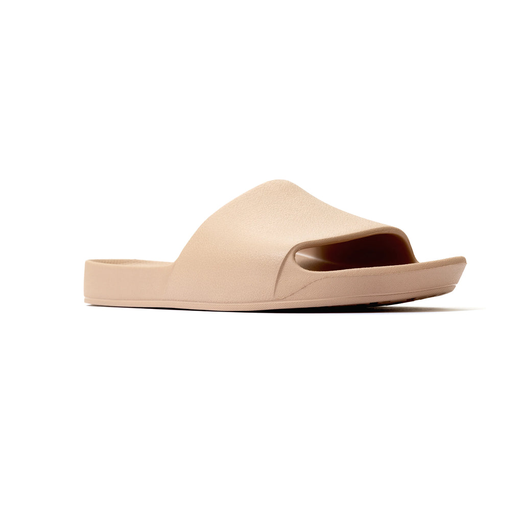 Tan Archies Arch support slides angle 06